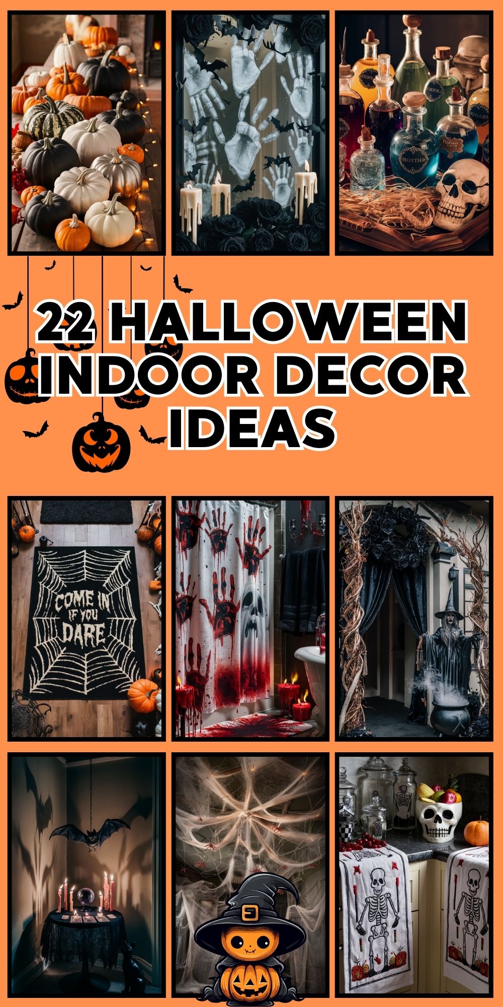 22 Halloween Indoor Decor Ideas