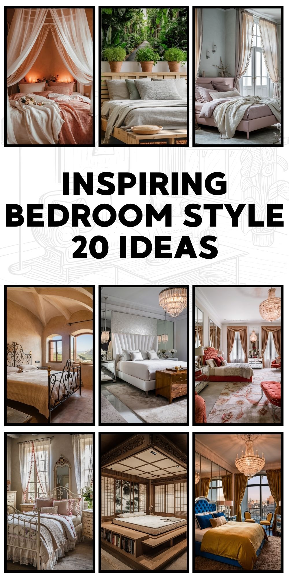 Inspiring Bedroom Style 20 Ideas for Every Taste and Space