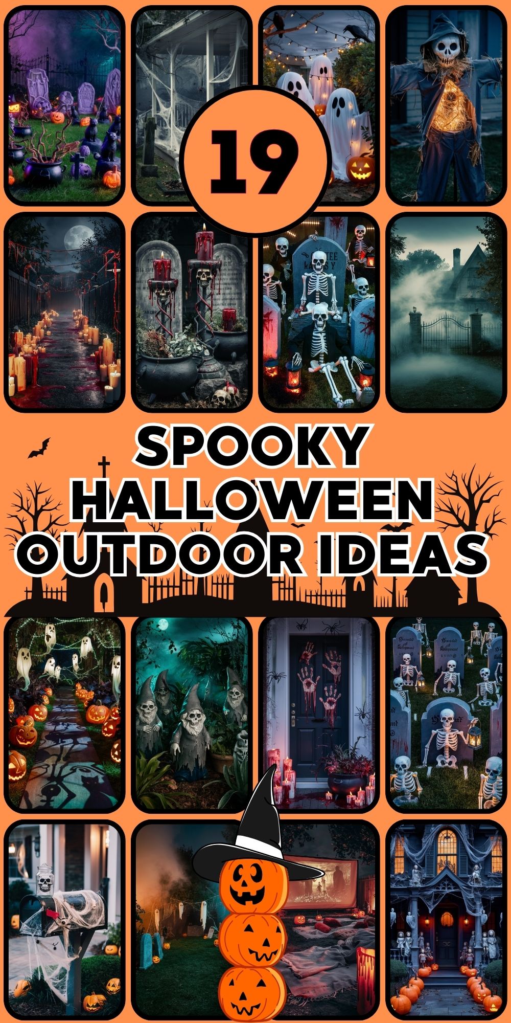 19 Spooky Halloween Outdoor Ideas to Transform Your Yard