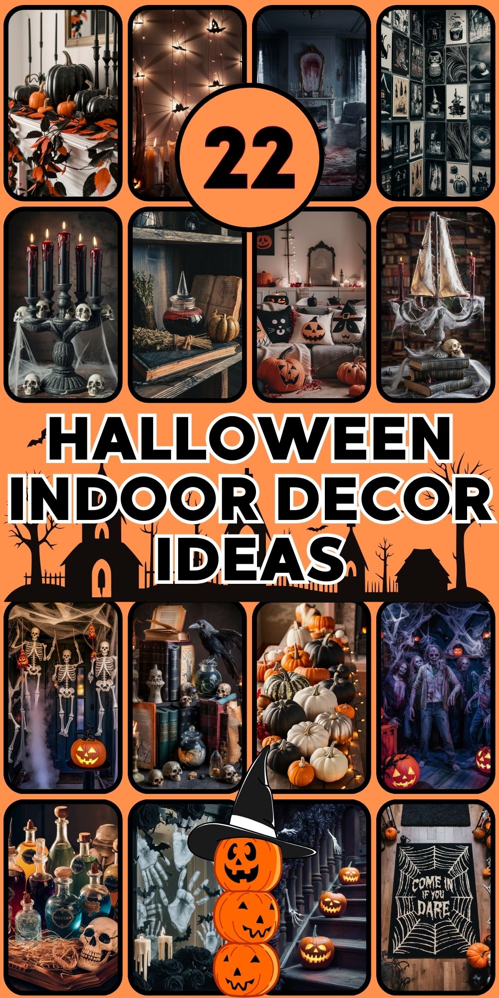 22 Halloween Indoor Decor Ideas