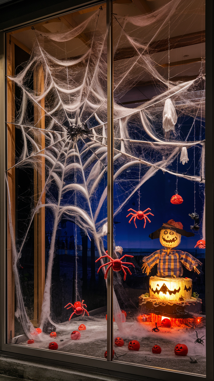 23 Halloween Window Decoration Ideas for a Spooky Holiday