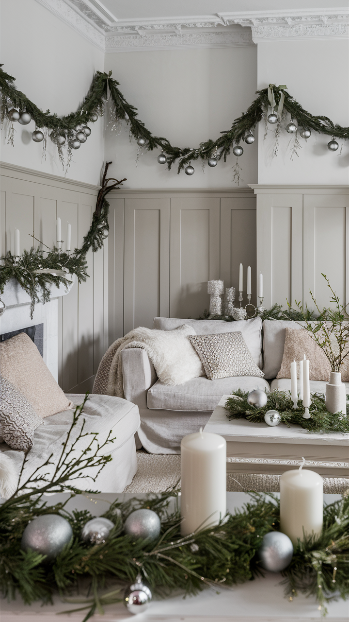 24 Christmas Decor Ideas for Living Room