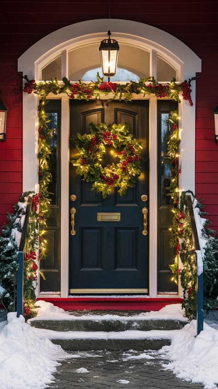 Green and Red Christmas Lights on House 22 Ideas: A Holiday Guide