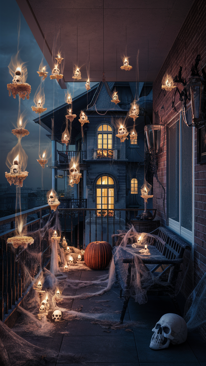 25 Halloween Balcony Decorating Ideas