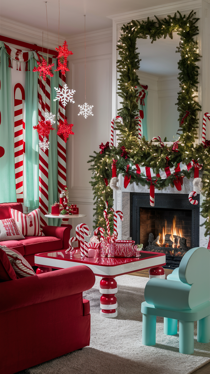 24 Christmas Decor Ideas for Living Room