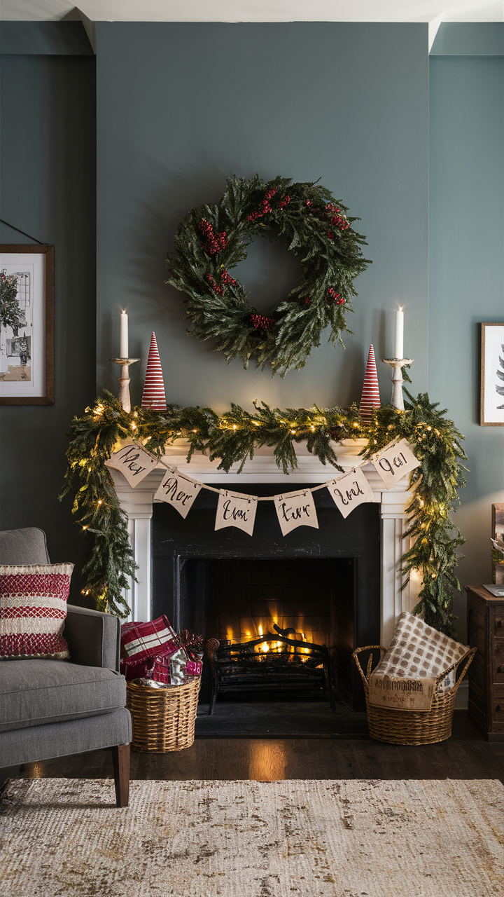 Christmas Living Room Decor for Small Spaces 23 Ideas