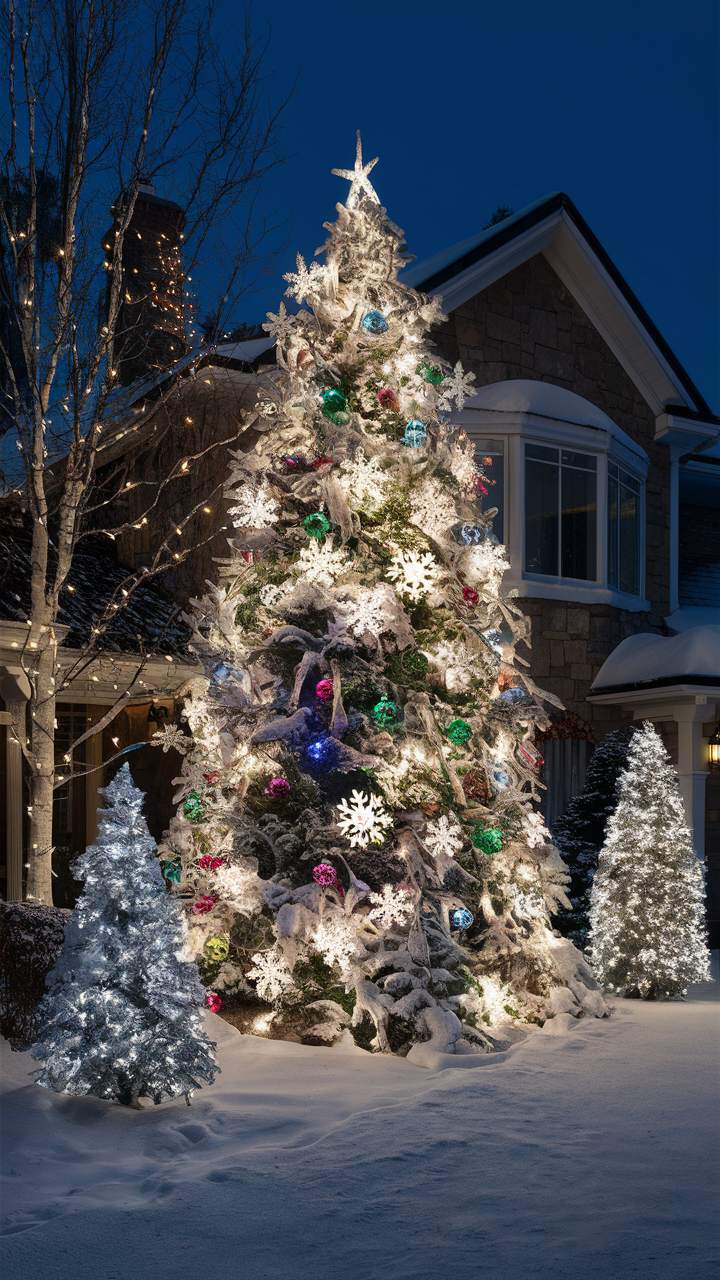 Christmas Lights Tree 24 Ideas: Brighten Your Holidays with Style