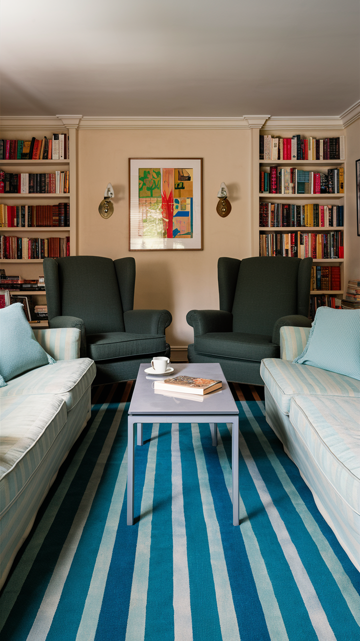 Blue and Green Living Room 22 Ideas: Inspiring Creativity Through Art