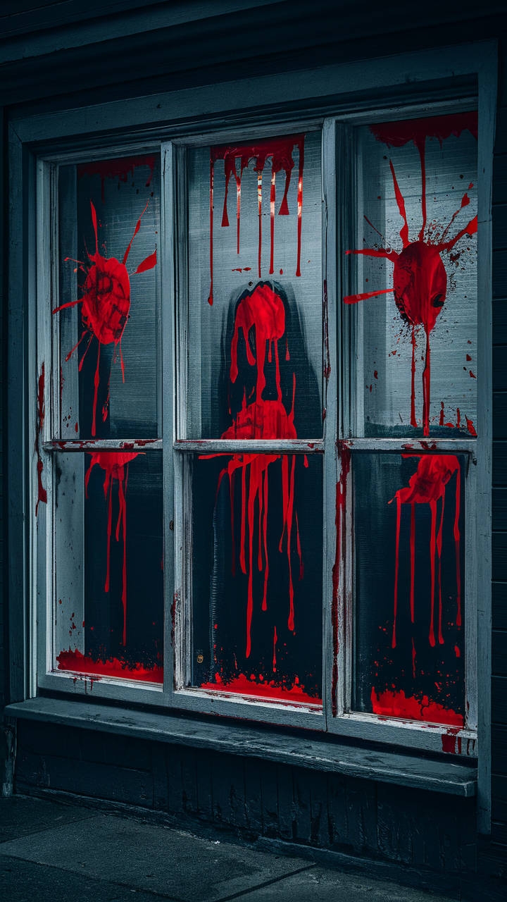 23 Halloween Window Decoration Ideas for a Spooky Holiday