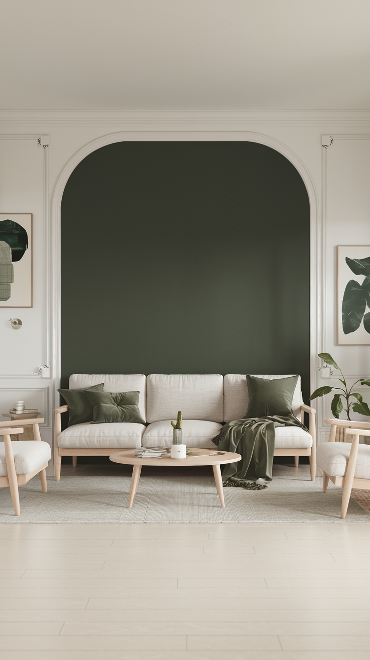 23 Dark Green Living Room Ideas for a Stylish and Cozy Space