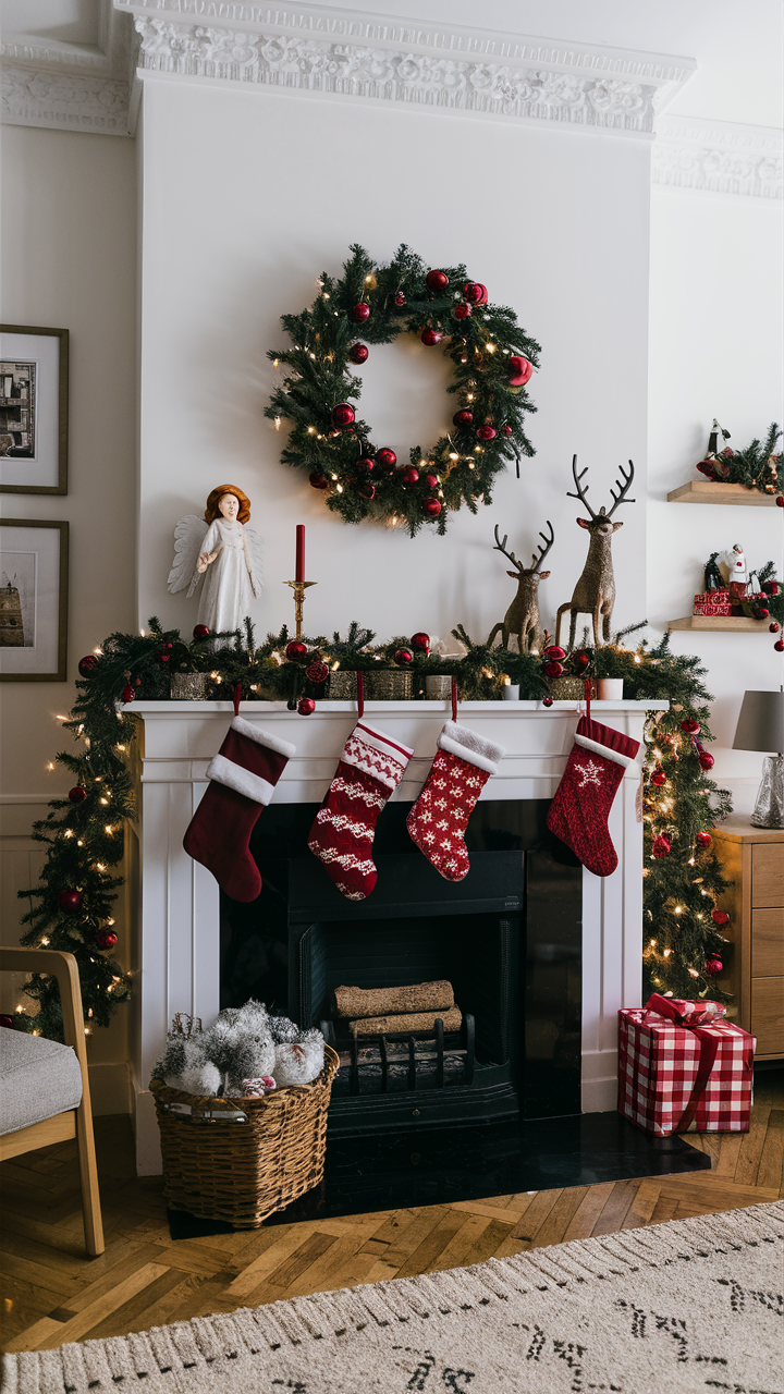 Christmas Living Room Decor for Small Spaces 23 Ideas