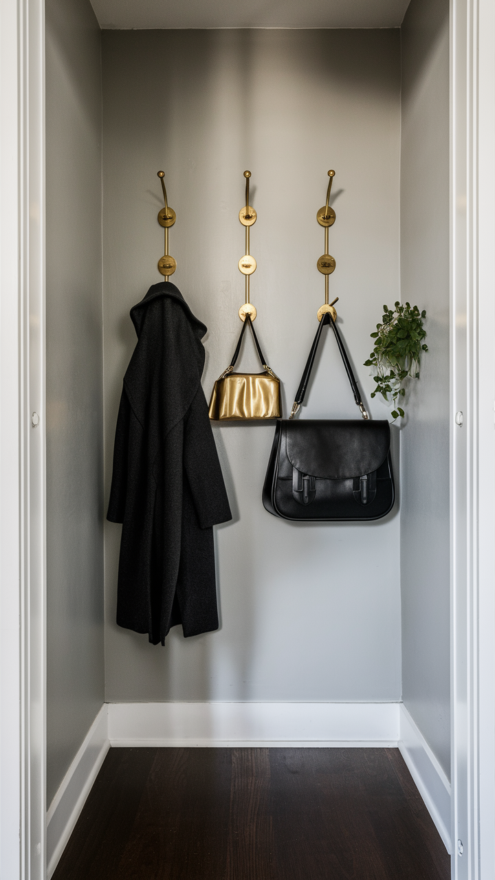 Small Entryways: Design 24 Ideas and Solutions for Maximizing Space