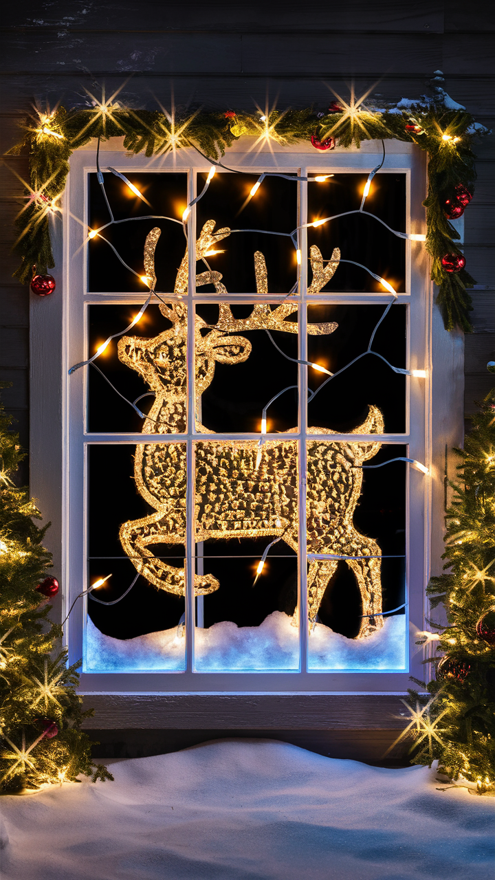 Christmas Lights on Windows 24 Ideas: Magical Ways to Illuminate Your Home This Holiday Season