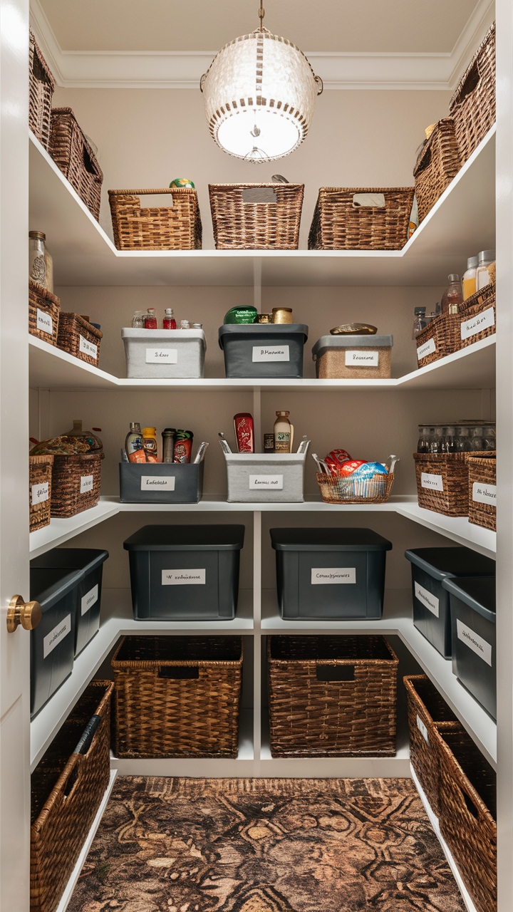 Walk-In Pantry 22 Ideas: Maximizing Space and Functionality