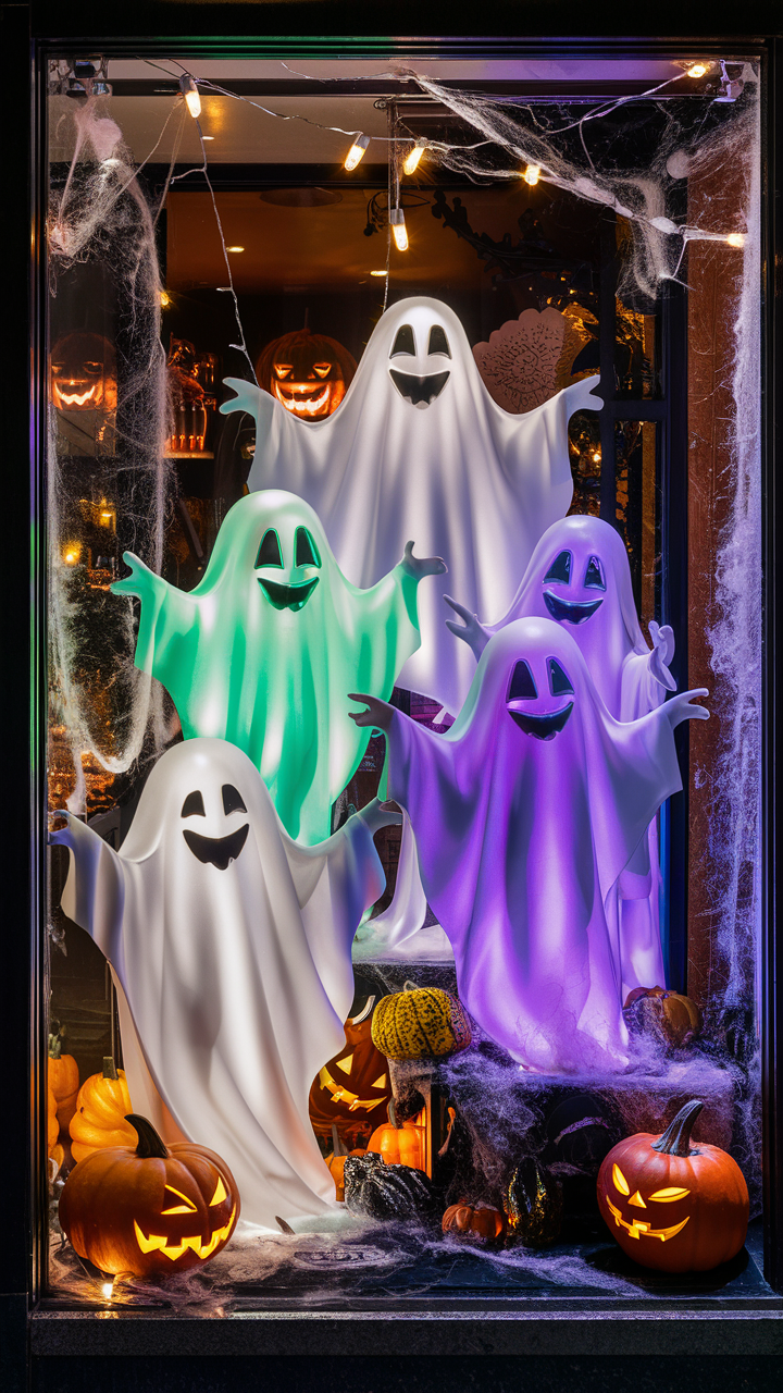 23 Halloween Window Decoration Ideas for a Spooky Holiday