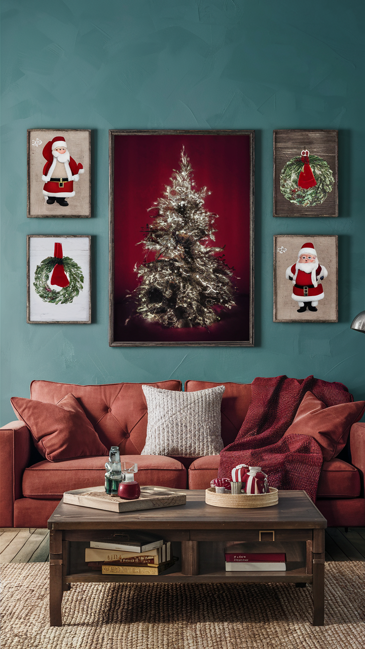 23 Cozy Christmas Living Room Ideas