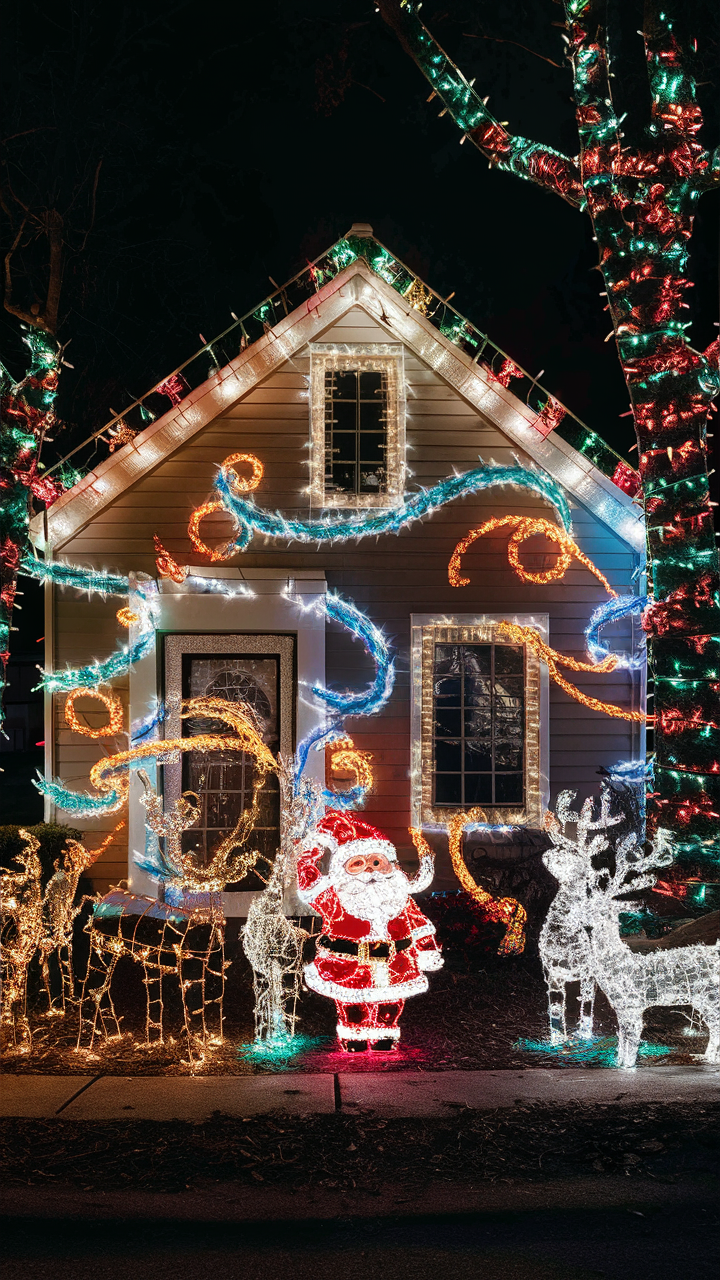 Outdoor Christmas Lights 21 Ideas for a Magical Holiday Display