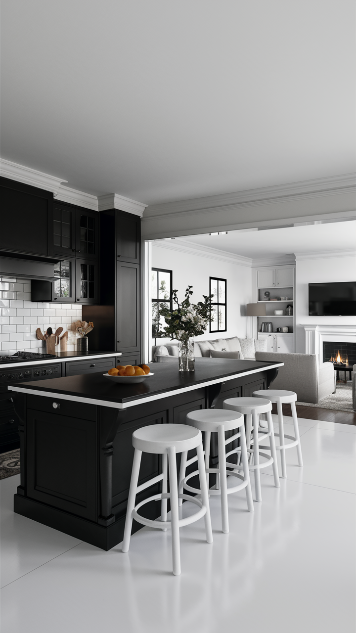 21 Black and White Kitchen Drawing Ideas: Step-by-Step Guide