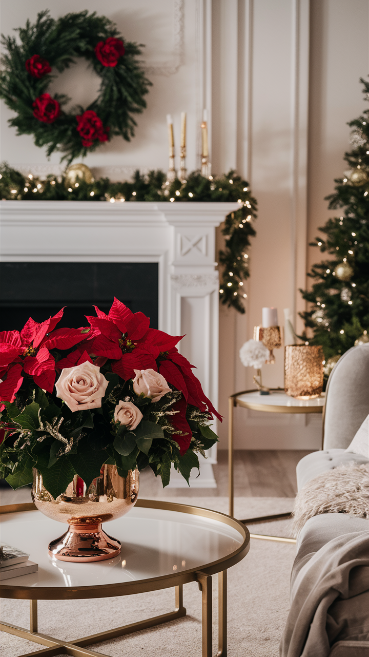 Red Christmas Living Room 25 Ideas