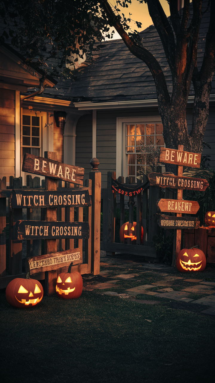 Spooky Halloween Outside Decor 21 Ideas to Transform Your Yard