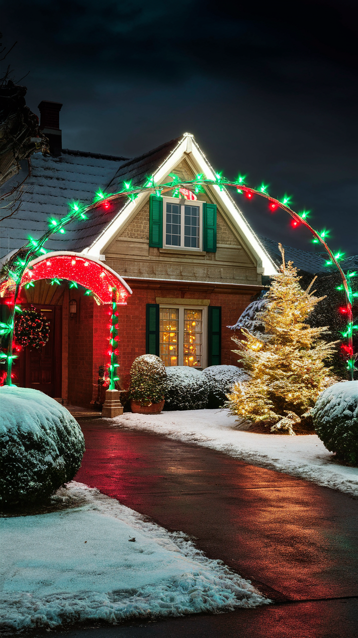 Outdoor Christmas Lights 21 Ideas for a Magical Holiday Display