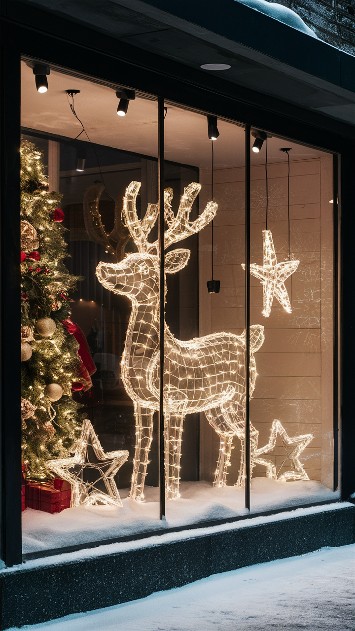 Christmas Lights on Windows 24 Ideas: Magical Ways to Illuminate Your Home This Holiday Season