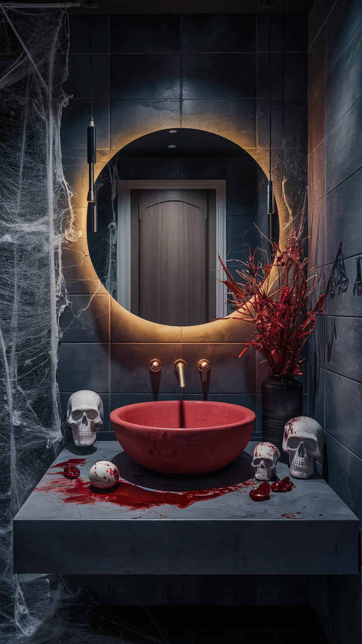 24 Bathroom Halloween Decor Ideas