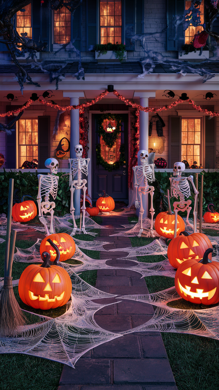 Spooky Halloween Outside Decor 21 Ideas to Transform Your Yard