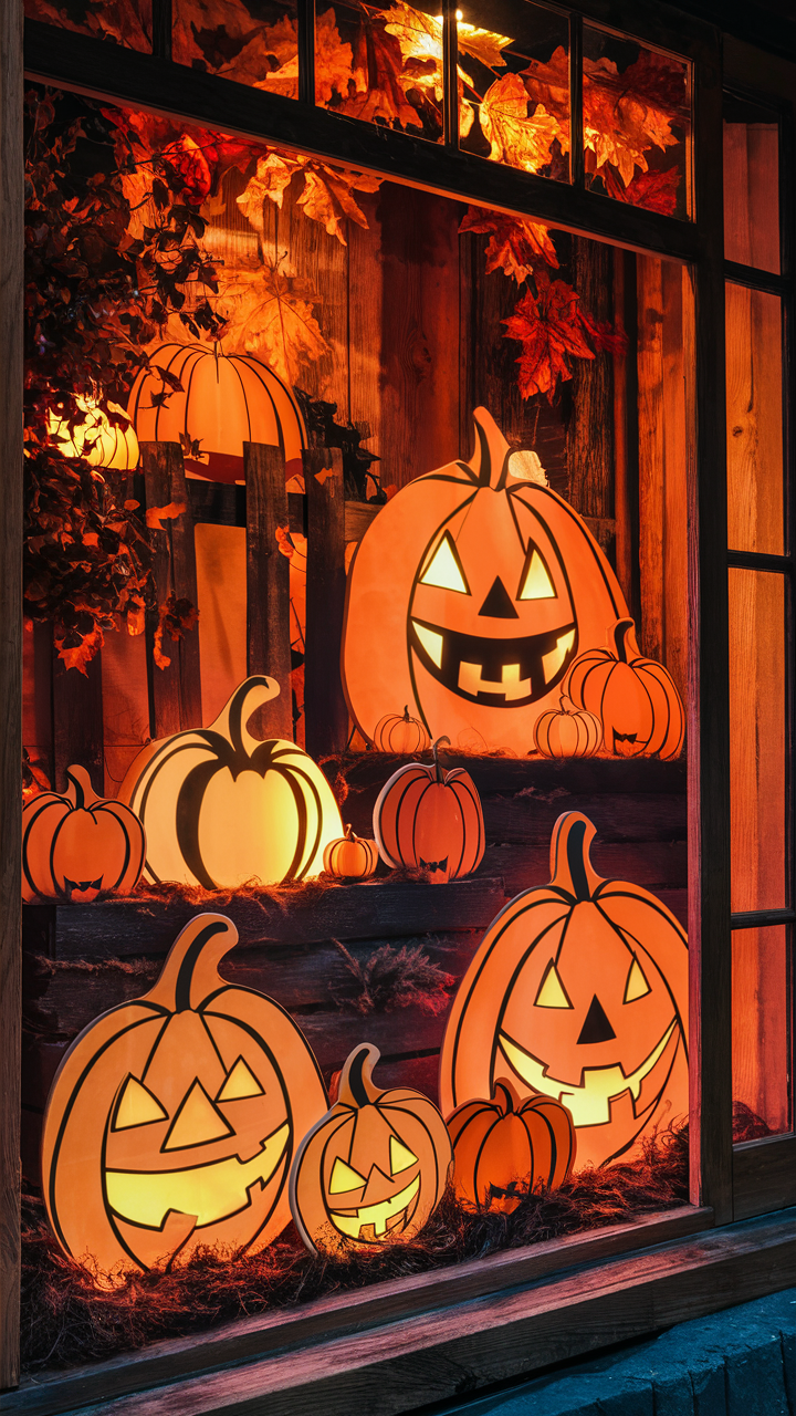 23 Halloween Window Decoration Ideas for a Spooky Holiday