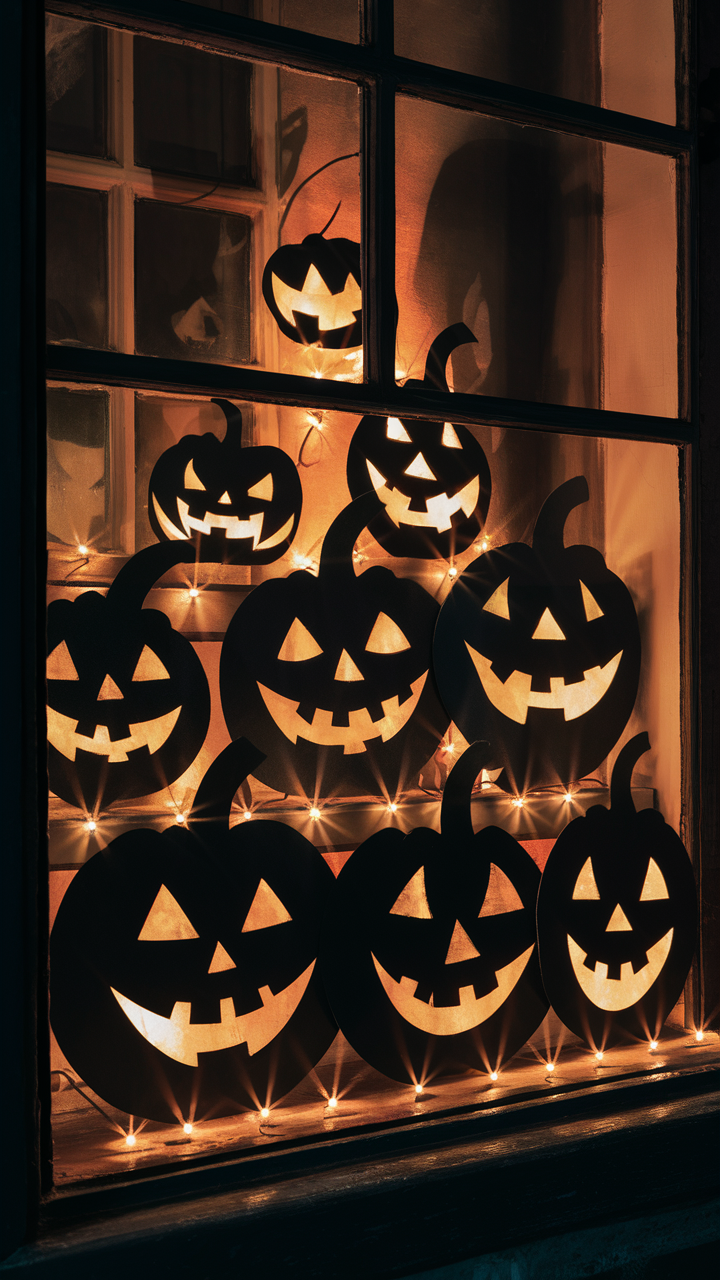 23 Halloween Window Decoration Ideas for a Spooky Holiday