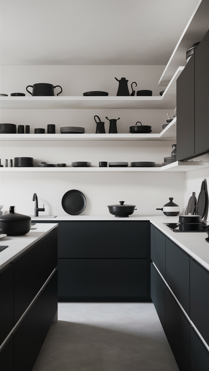 21 Black and White Kitchen Drawing Ideas: Step-by-Step Guide