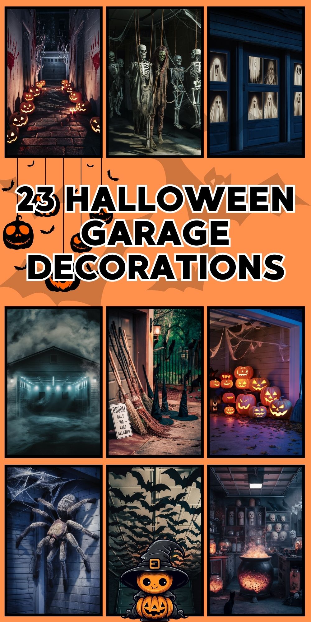 23 Halloween Garage Decorations: Turning Your Garage into a Spooky Party Zone