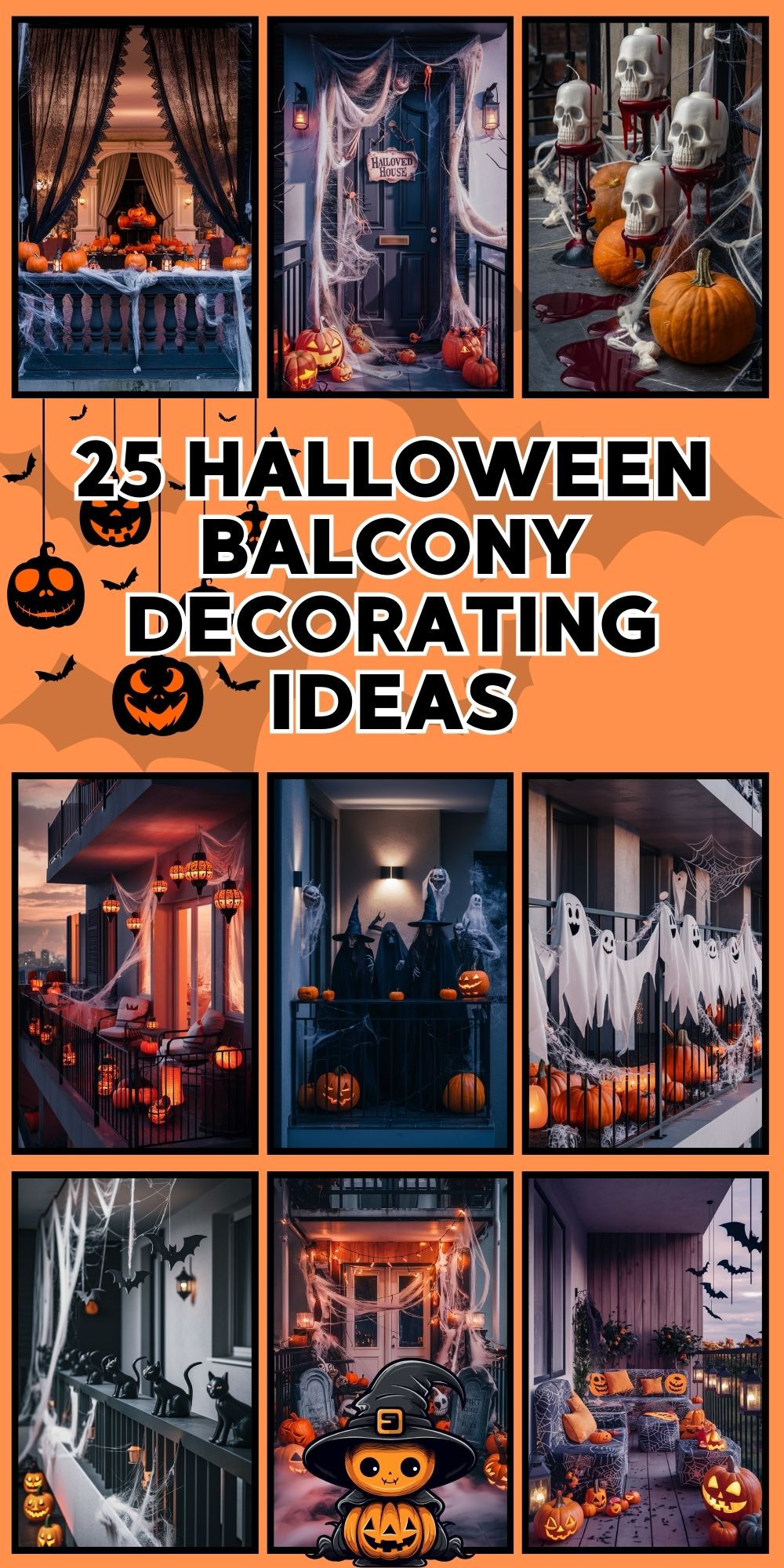 25 Halloween Balcony Decorating Ideas