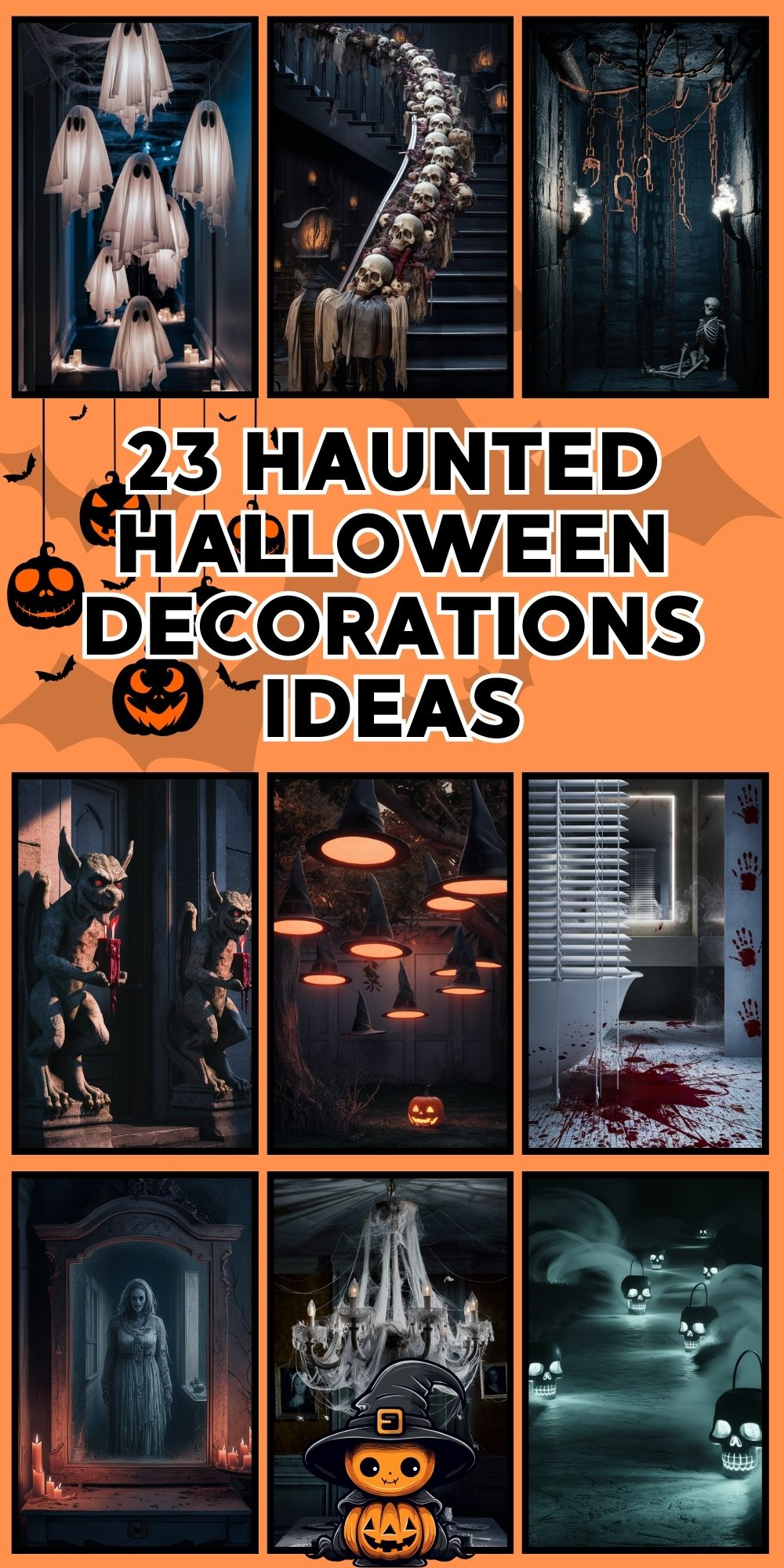 23 Haunted Halloween Decorations Ideas