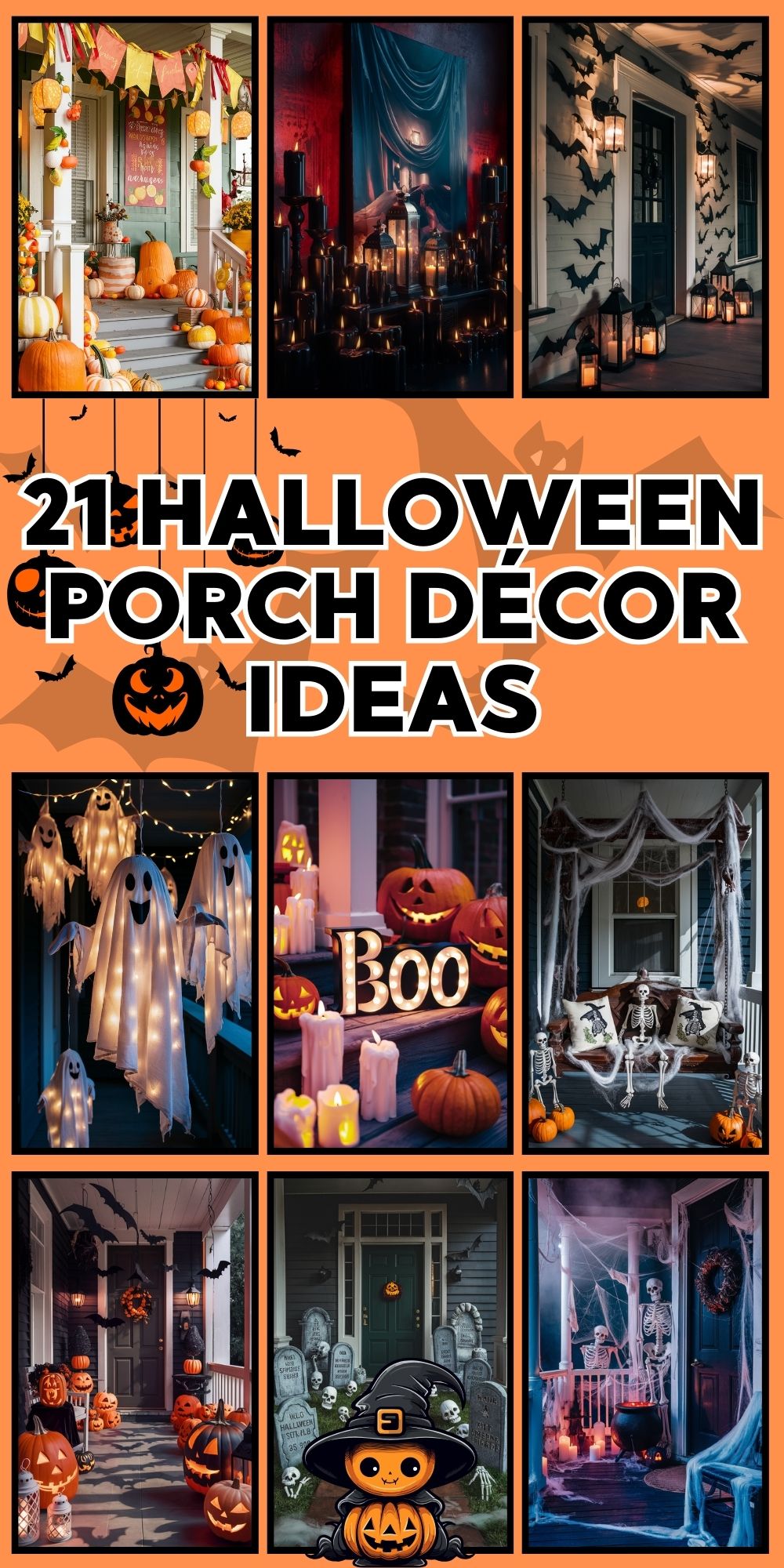 21 Halloween Porch Décor Ideas for a Spooky and Stylish Setup