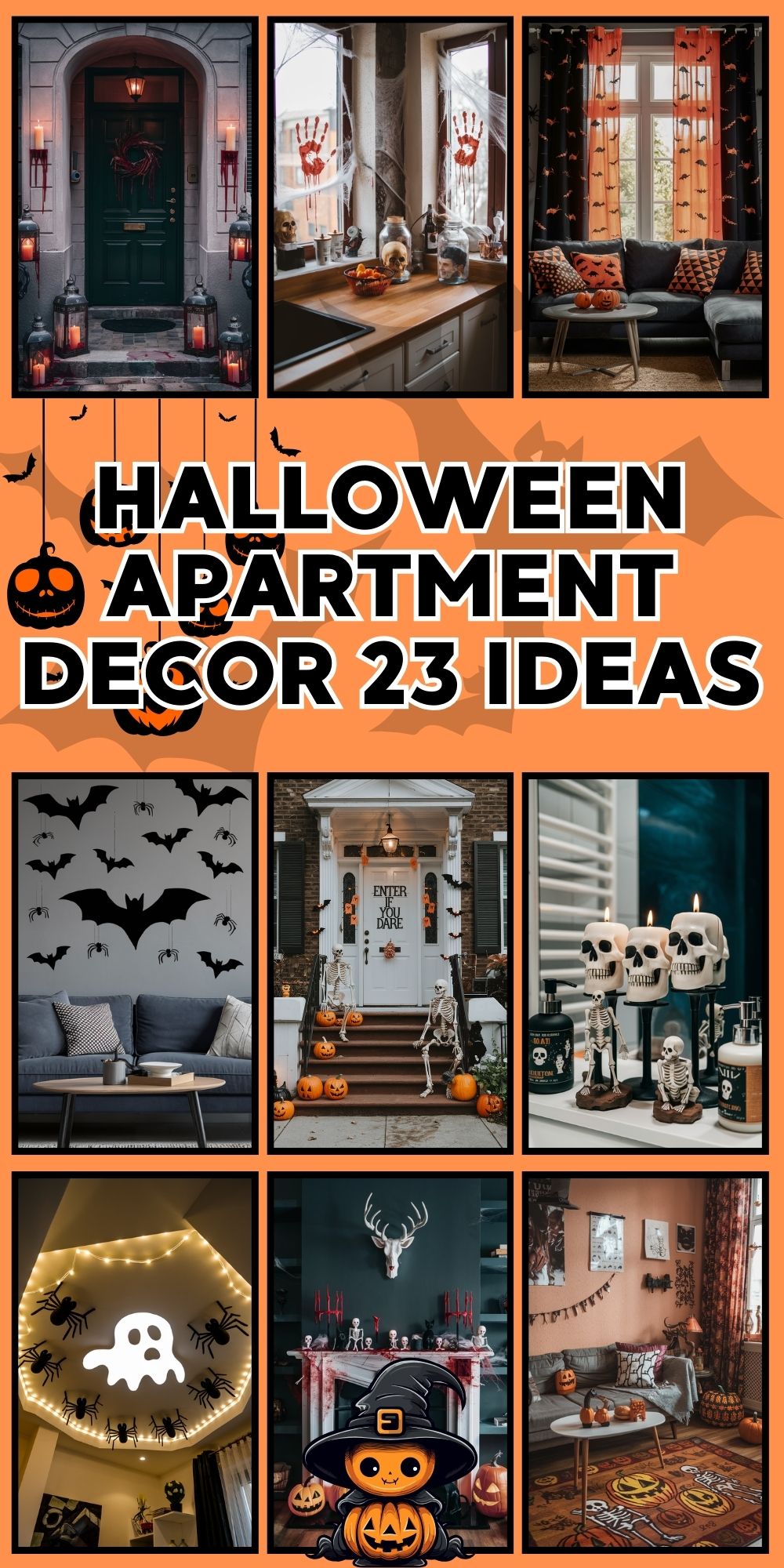 Halloween Apartment Decor: 23 Spooky and Stylish Ideas