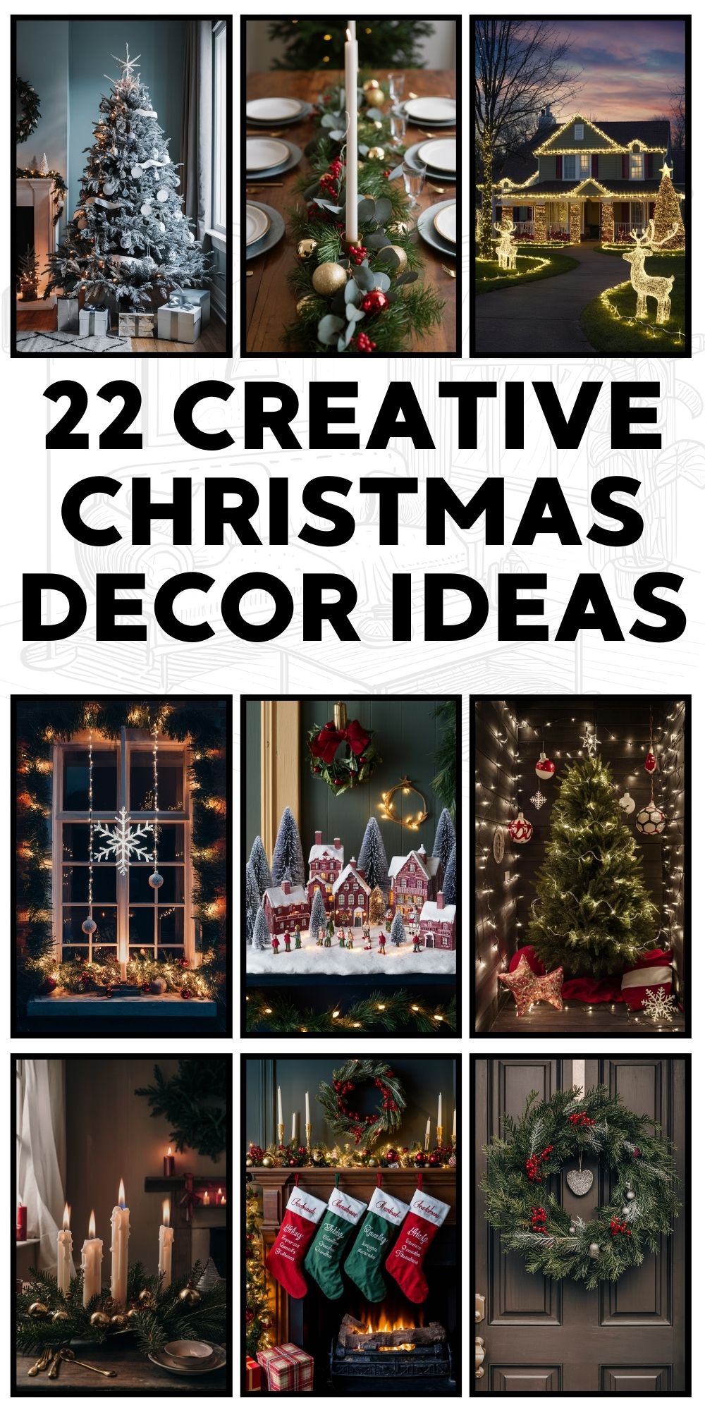 22 Creative Christmas Decor Ideas for a Festive Home