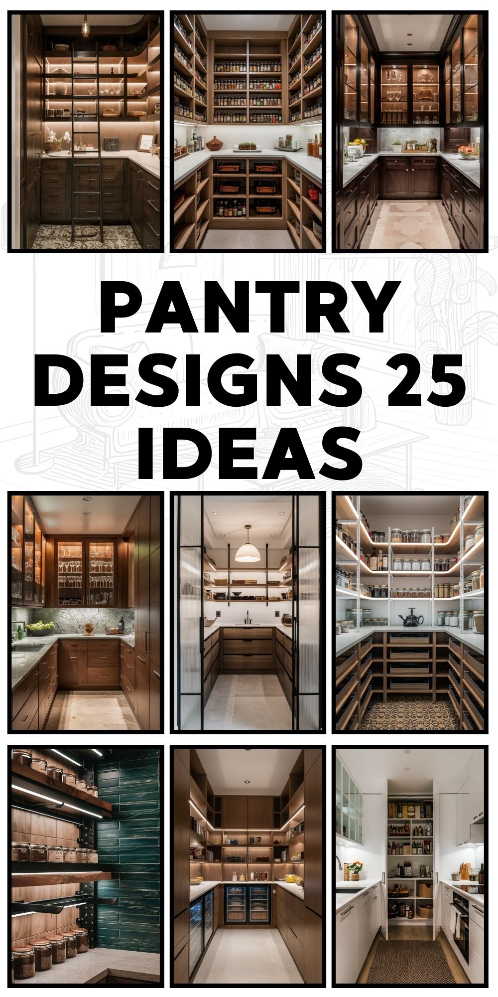 Pantry Designs 25 Ideas: Elevate Your Kitchen Storage