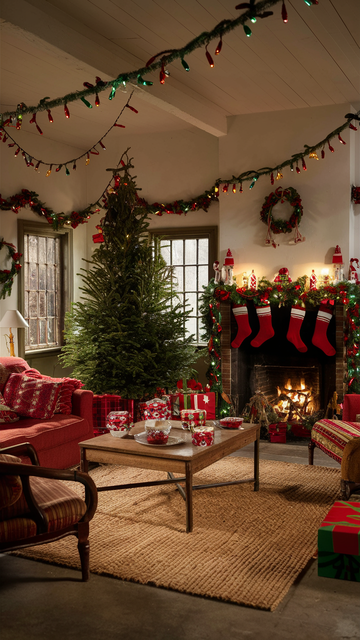 23 Cozy Christmas Living Room Ideas