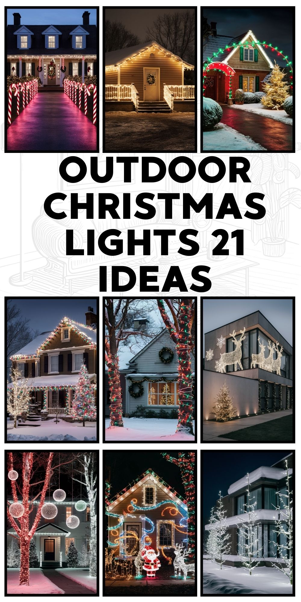 Outdoor Christmas Lights 21 Ideas for a Magical Holiday Display