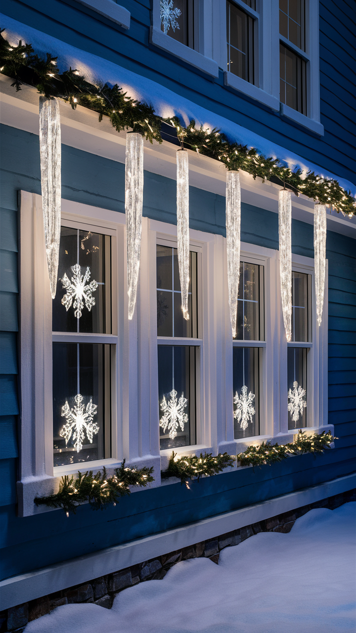 Christmas Lights on Windows 24 Ideas: Magical Ways to Illuminate Your Home This Holiday Season