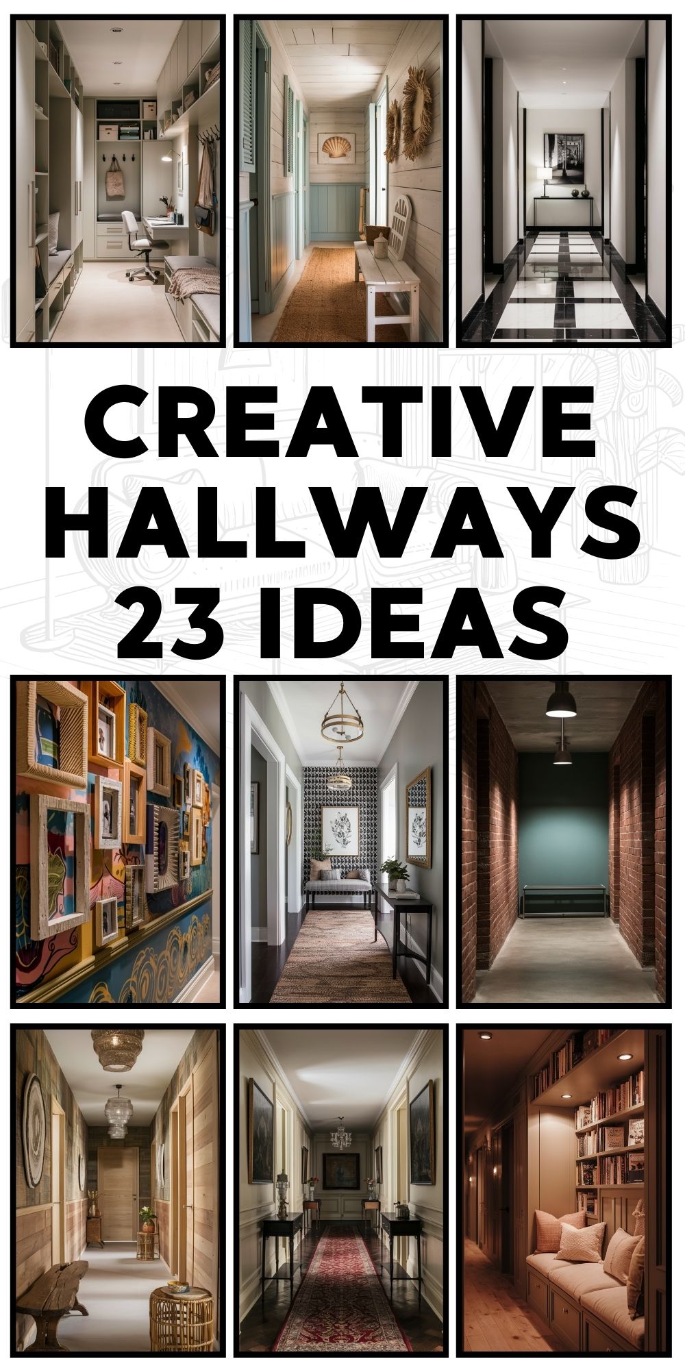 Creative Hallways 23 Ideas to Transform Your Entryway Spaces