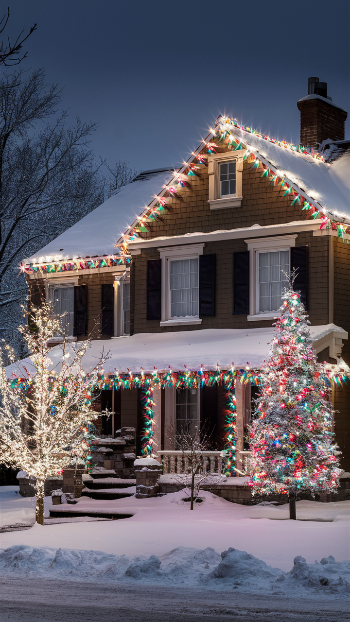 Outdoor Christmas Lights 21 Ideas for a Magical Holiday Display