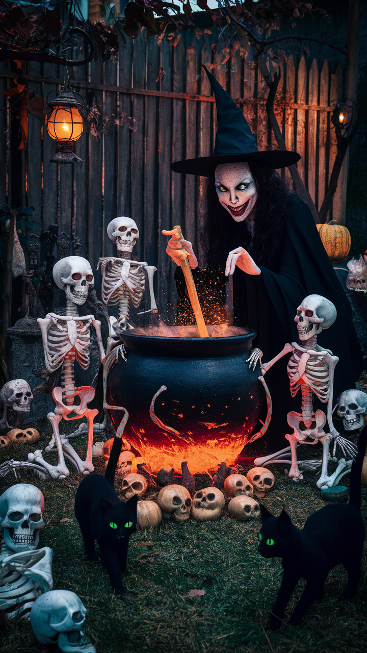 Spooky Halloween Outside Decor 21 Ideas to Transform Your Yard