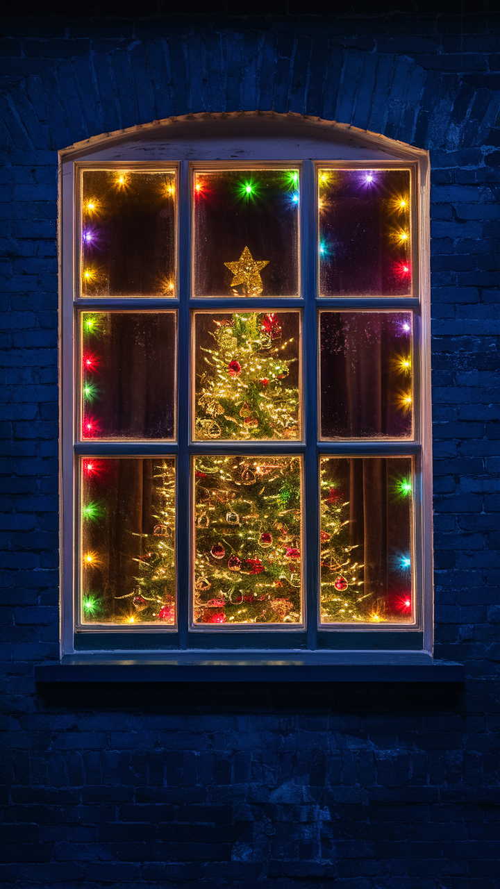 Christmas Lights on Windows 24 Ideas: Magical Ways to Illuminate Your Home This Holiday Season