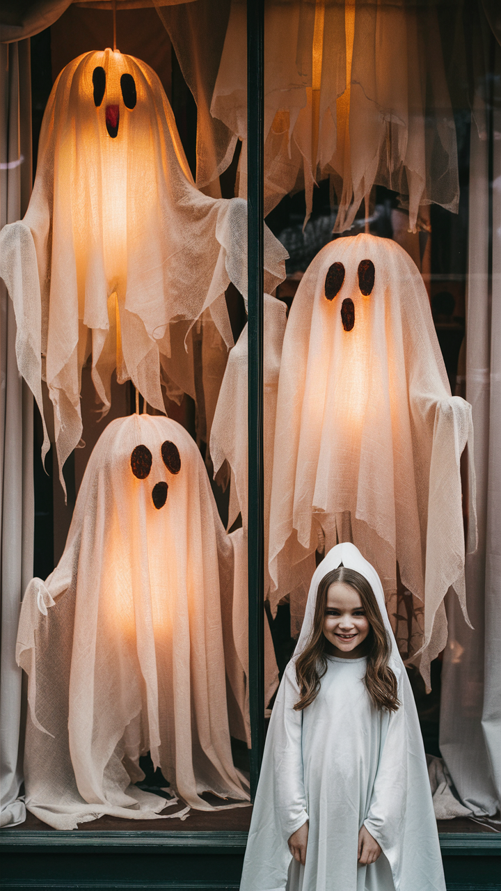 23 Halloween Window Decoration Ideas for a Spooky Holiday