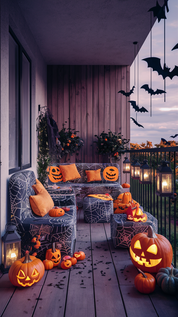 25 Halloween Balcony Decorating Ideas