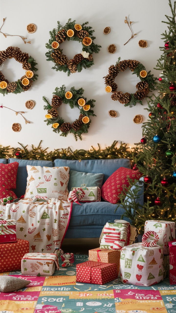 24 Christmas Decor Ideas for Living Room