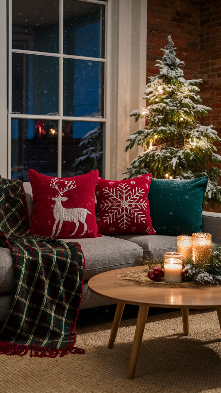 23 Cozy Christmas Living Room Ideas