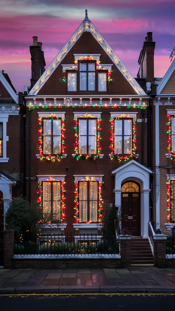 Christmas Lights on Windows 24 Ideas: Magical Ways to Illuminate Your Home This Holiday Season